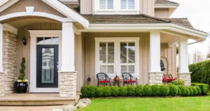 Photo of a house with nice exterior