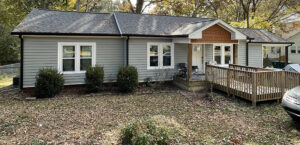 After photo of home