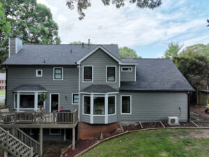 After photo of home